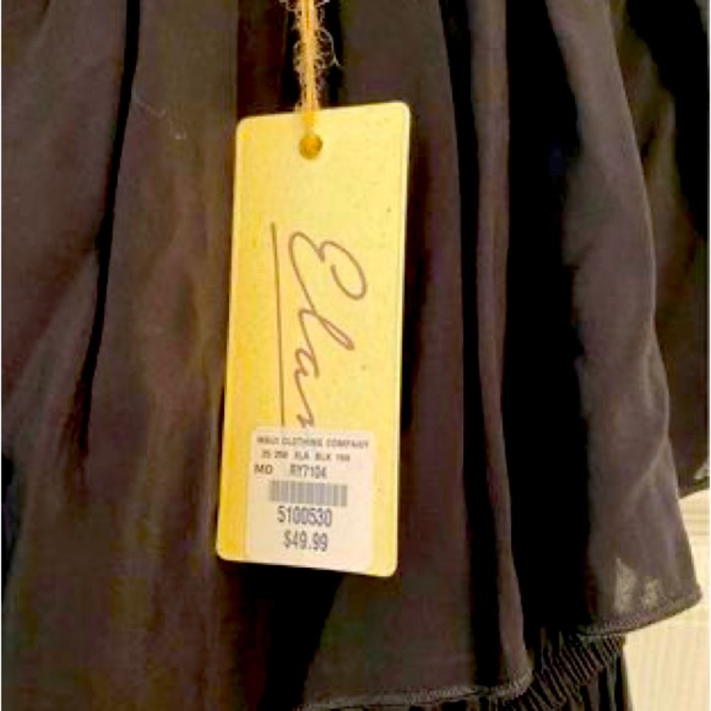 Black dress too lightweight brand new